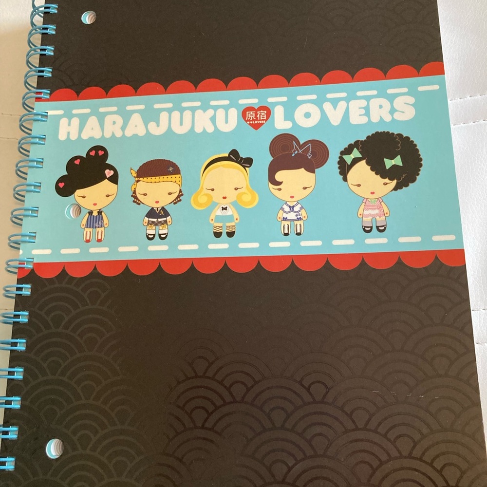 Harajuku Lovers 3 Subject Notebook